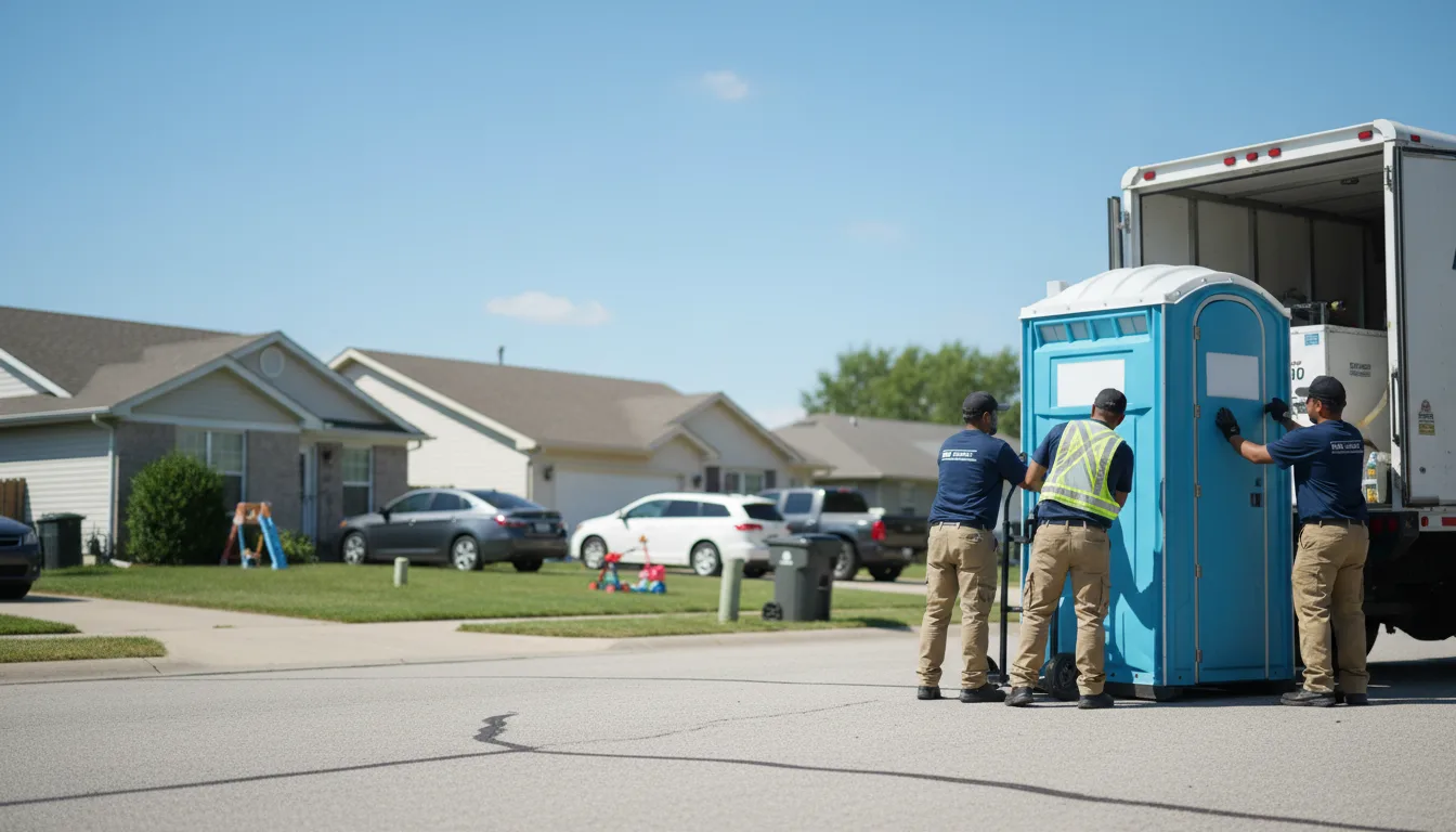 Standard Porta Potty Rentals in Gambier, OH near me